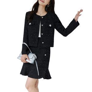 Ounixue Womens  2Pc Blazer & Skirt Set
